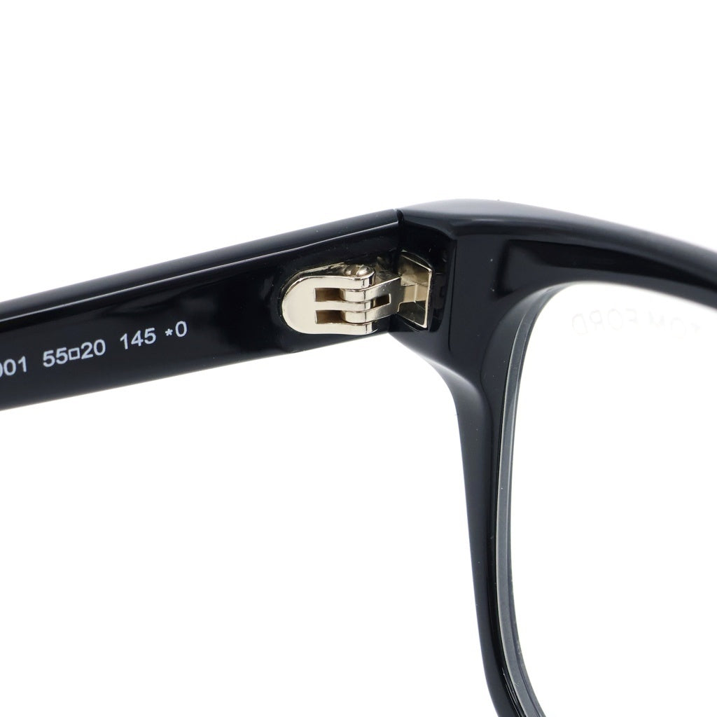 TOM FORD(トムフォード) TF6150-D-B アジアンフィット スクエアフレーム クリアレンズ サングラス メガネ ブラック
