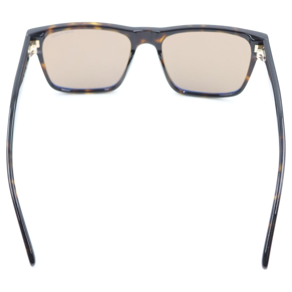 TOM FORD(トムフォード) CALDER スクエアフレーム カラーレンズ サングラス メガネ ブラウン TF1205