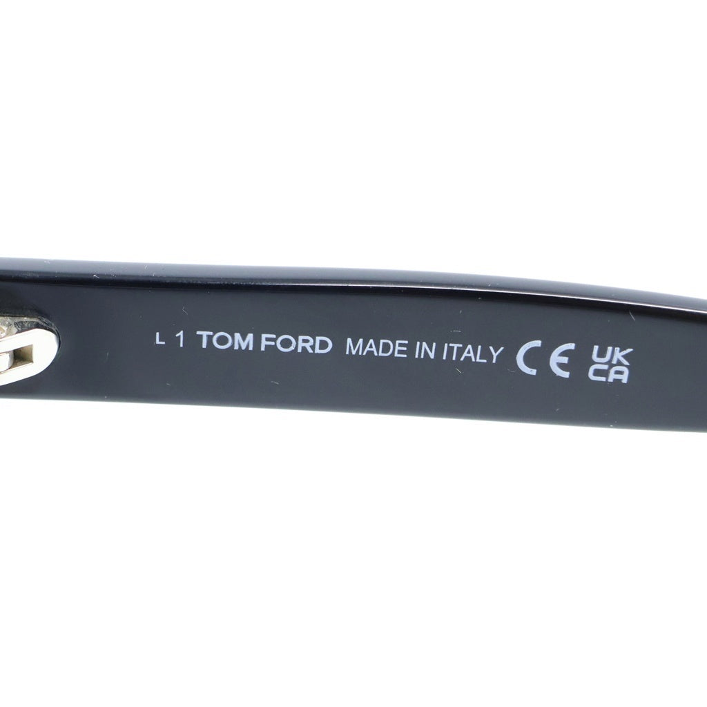 TOM FORD(トムフォード) アジアンフィット ウェリントンフレーム クリアレンズ サングラス メガネ ブラック TF5178-F