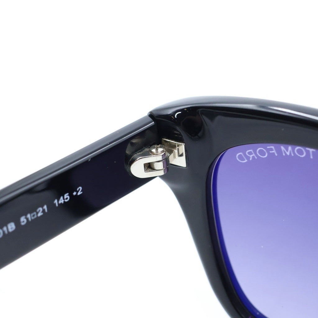 TOM FORD(トムフォード) SNOWDON スノードン ウェリントンフレーム カラーレンズ サングラス メガネ ブラック TF237-F
