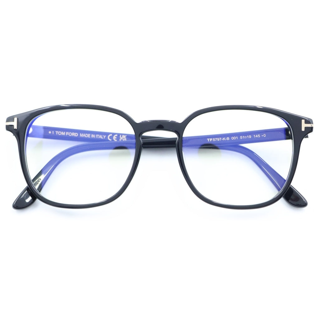 TOM FORD(トムフォード) ウェリントンフレーム サングラス メガネ ブラック TF5797-K-B