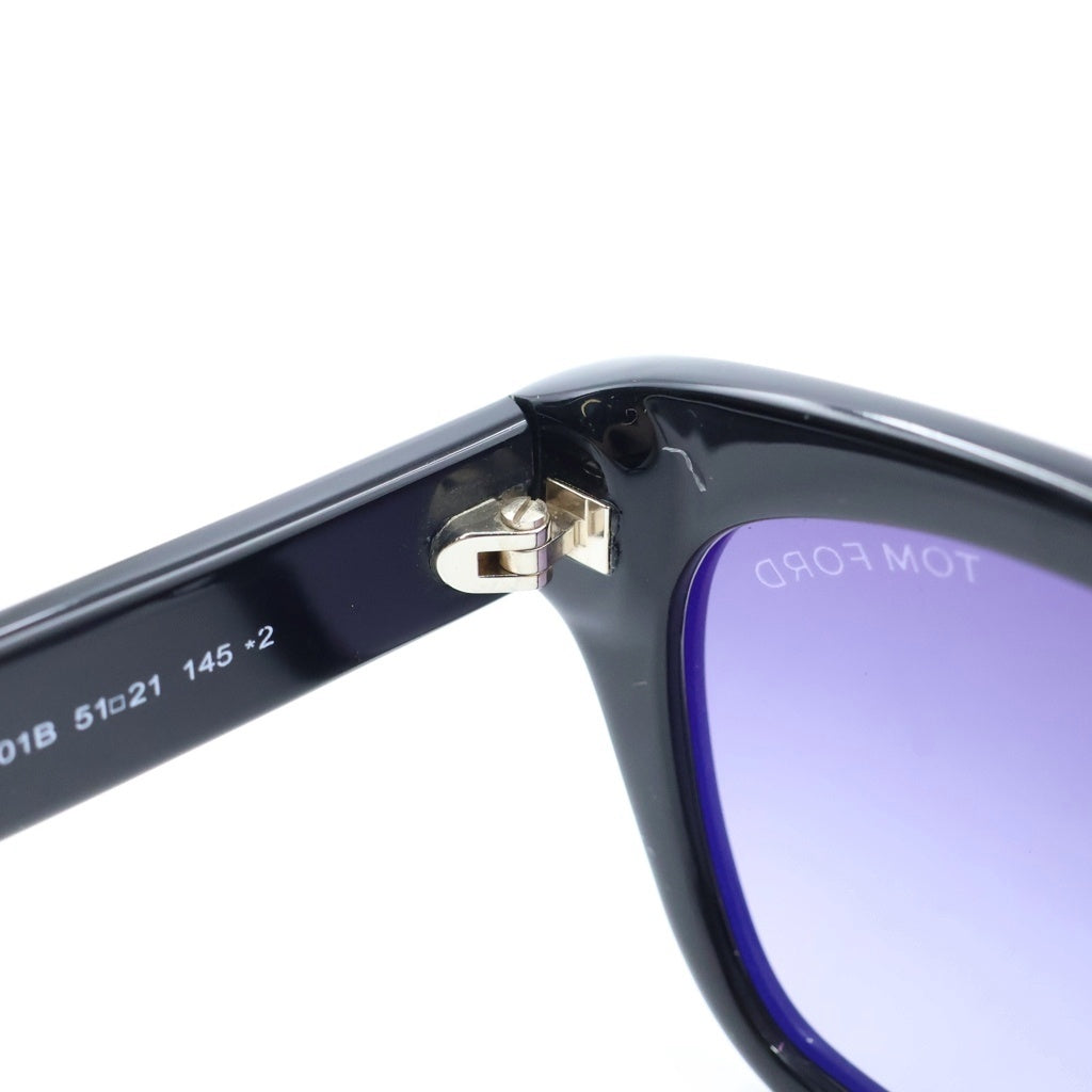 TOM FORD(トムフォード) SNOWDON スノードン ウェリントンフレーム カラーレンズ サングラス メガネ ブラック TF237-F
