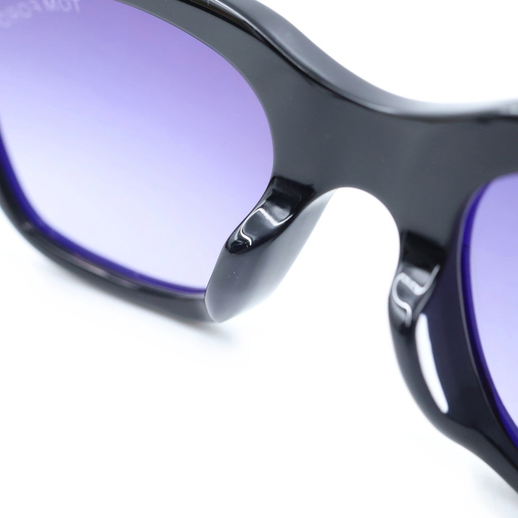 TOM FORD(トムフォード) SNOWDON スノードン ウェリントンフレーム カラーレンズ サングラス メガネ ブラック TF237-F