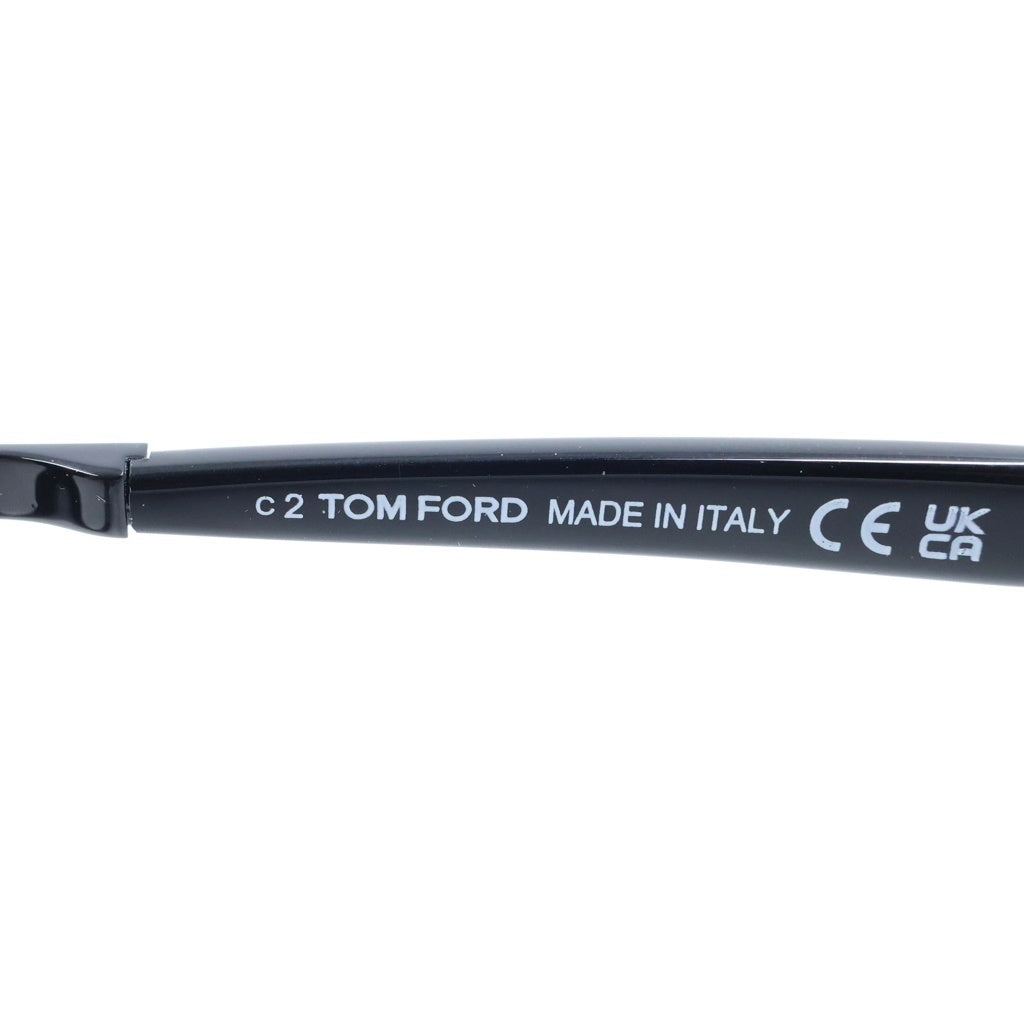 TOM FORD(トムフォード) アジアンフィット ウェリントンフレーム クリアレンズ サングラス メガネ ブラック TF6009-D-B レディース