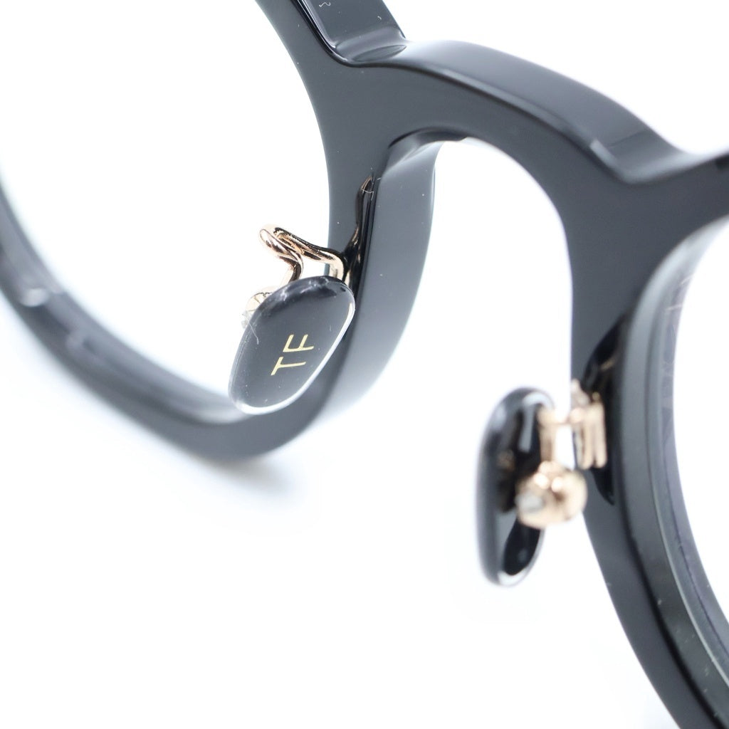 TOM FORD(トムフォード) アジアンフィット ウェリントンフレーム クリアレンズ サングラス メガネ ブラック TF6009-D-B レディース