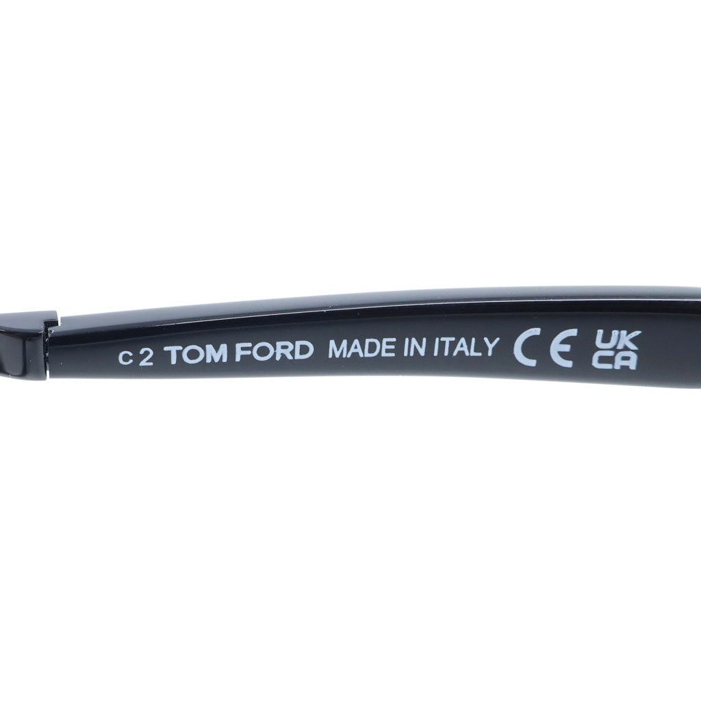 TOM FORD(トムフォード) アジアンフィット ウェリントンフレーム クリアレンズ サングラス メガネ ブラック TF6009-D-B レディース