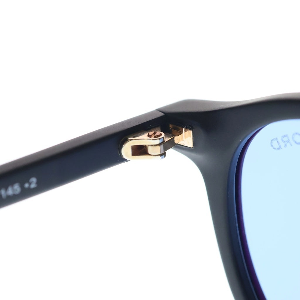 TOM FORD(トムフォード) TF977-D アジアンフィット ウェリントンフレーム カラーレンズ サングラス メガネ ブラック/ブルー