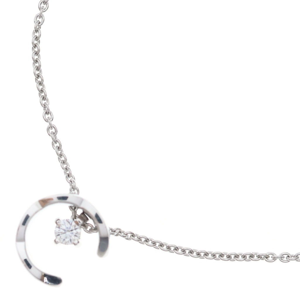 CHANEL(シャネル) ココ クラッシュ コレクション ネックレス 18Kホワイトゴールド ダイヤモンド J12104 K18WG レディース