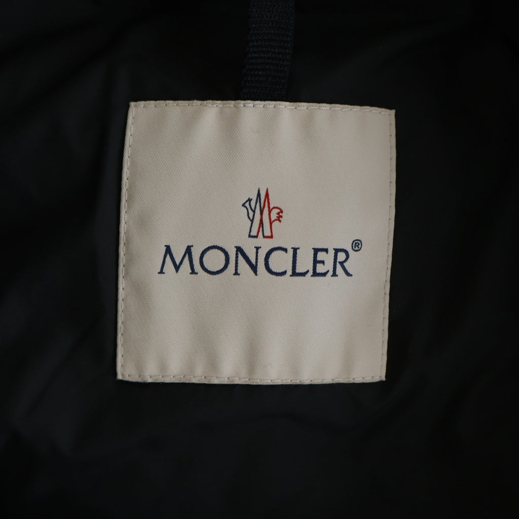 MONCLER(モンクレール) 24AW CHIONEA キオネア コーデュロイ フーデッド ジップアップ ダウン ジャケット ブラック J20911A00035