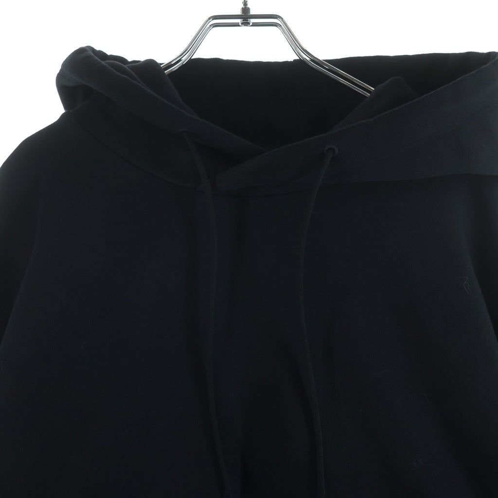 Y-3(ワイスリー) 21SS M 3 STP TERRY HOODIE サイドストライプ プルオーバースウェットパーカー フーディー ブラック H16340