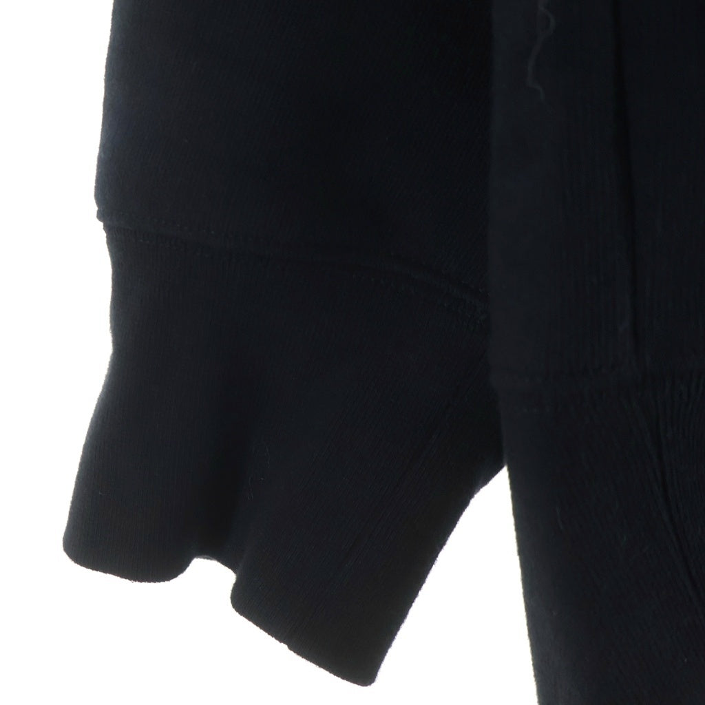 Y-3(ワイスリー) 21SS M 3 STP TERRY HOODIE サイドストライプ プルオーバースウェットパーカー フーディー ブラック H16340