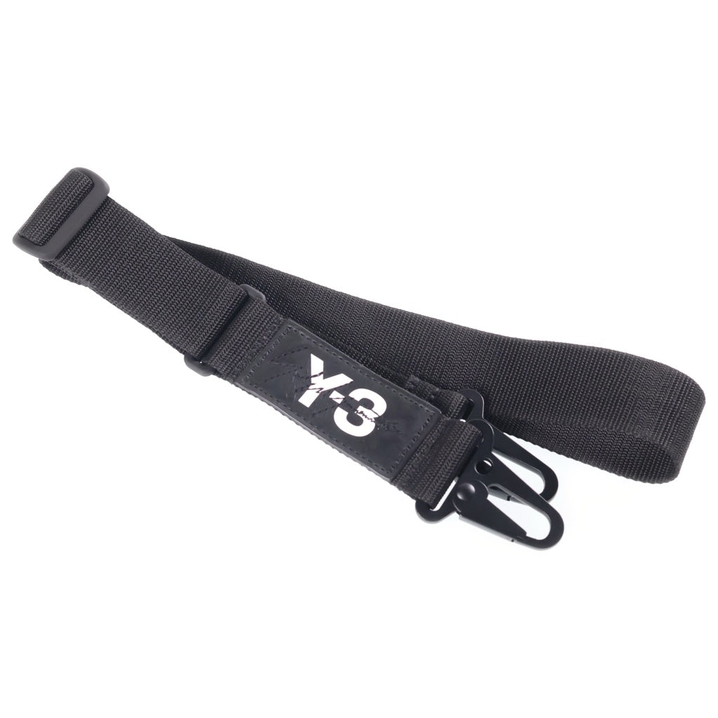 Y-3(ワイスリー) MINI BAG ロゴデザイン ミニ ショルダーバッグ ブラック DQ0638