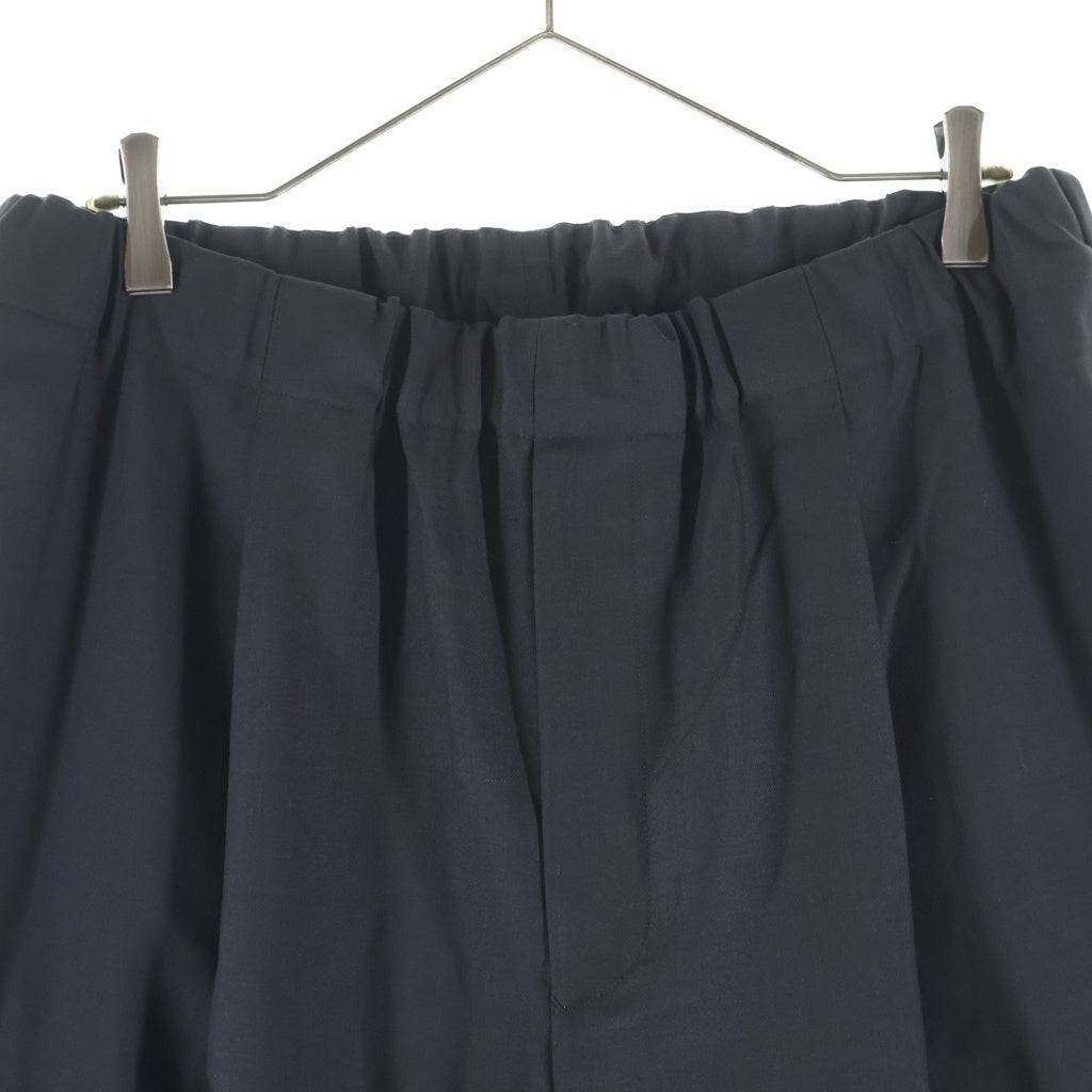 WEWILL(ウィーウィル) PAJAMA TROUSERS ウール混 パジャマ トラウザーズパンツ グレー W-015-6009