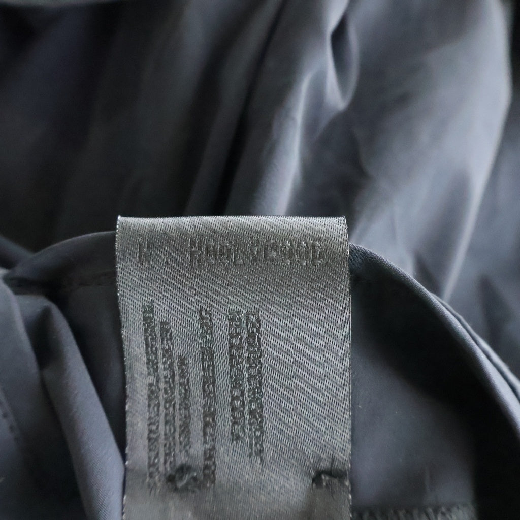 N.HOOLYWOOD(エヌハリウッド) 22AW STRAIGHT PANTS TWO-TUCK SLACKS ツータック ナイロン ストレートパンツ ブラック 2225-PT01-006