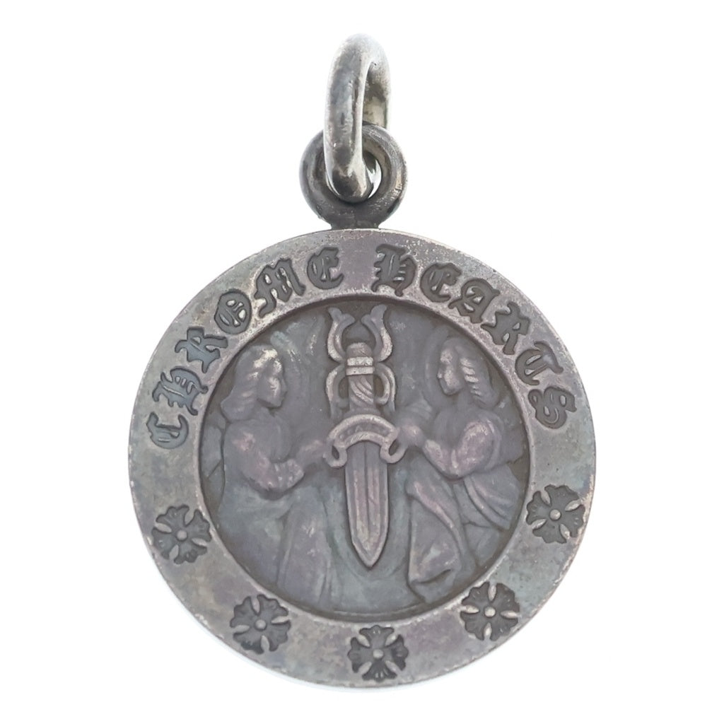 CHROME HEARTS(クロムハーツ) ANGL MDL V2 エンジェルメダルチャーム ペンダントトップ シルバー BCA229