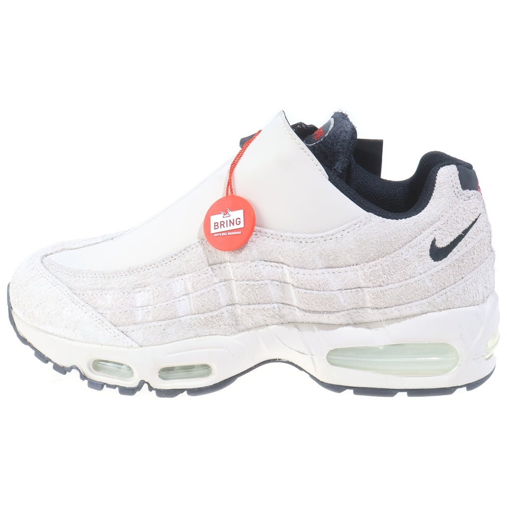 NIKE(ナイキ) AIR MAX 95 BIG BUBBLE ZIP PHANTOM LIGHT CRIMSON エアマックス ローカットスニーカー US9.5/27.5cm IM0695-002