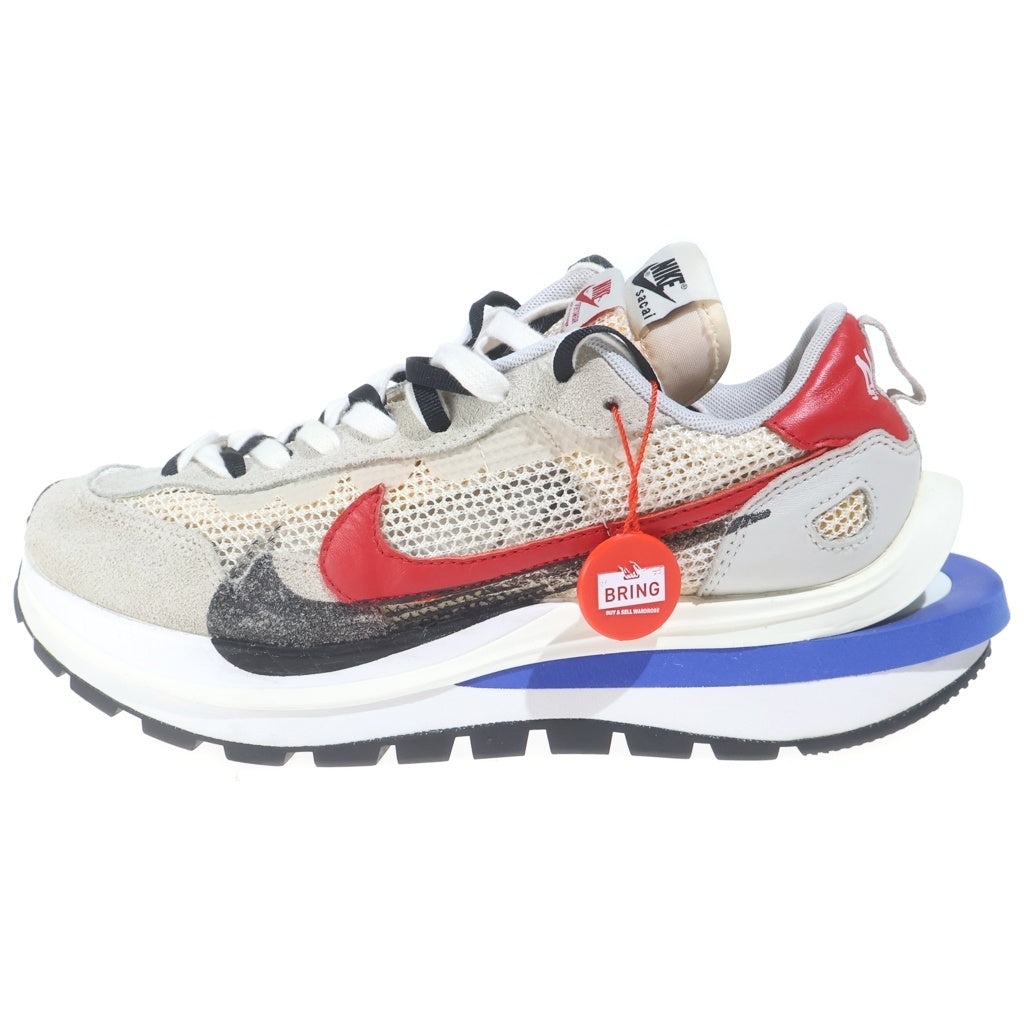 NIKE(ナイキ) ×SACAI VAPOR WAFFLE ROYAL FUCHSIA サカイ ヴェイパーワッフル ロイヤルフューシャ スウェード メッシュ ローカットスニーカー マルチ US8.5/26.5cm CV1363-100