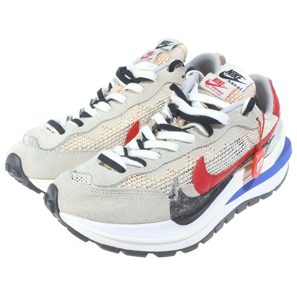 NIKE(ナイキ) ×SACAI VAPOR WAFFLE ROYAL FUCHSIA サカイ ヴェイパーワッフル ロイヤルフューシャ スウェード メッシュ ローカットスニーカー マルチ US8.5/26.5cm CV1363-100