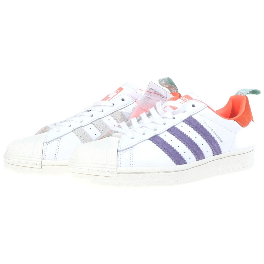 adidas(アディダス) ×GIRLS ARE AWESOME SUPERSTAR ガールズアーオーサム スーパースター ローカットスニーカー ホワイト US8/26.0cm FW8087