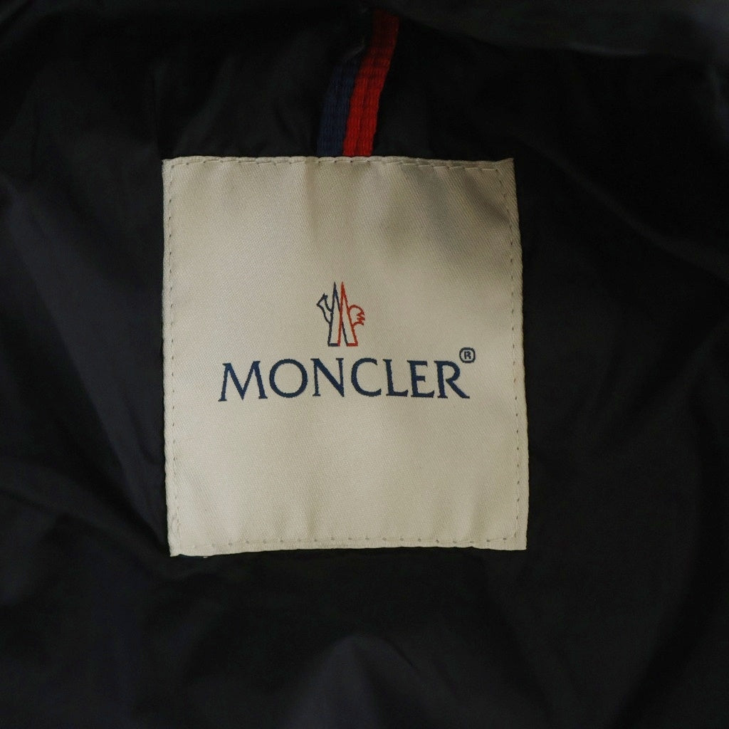 MONCLER(モンクレール) 15AW HYMALAY ヒマレイ ロゴパッチ ジップアップ フーデッドダウンジャケット ブラック A20914195005 54654