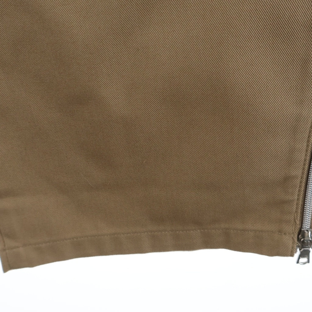 UNDERCOVER(アンダーカバー) 21AW ×WTAPS T/C TWILL SIDE ZIP 2TUCK PT ダブルタップス ツイルサイドジップ 2タック パンツ ベージュ UC1B9501