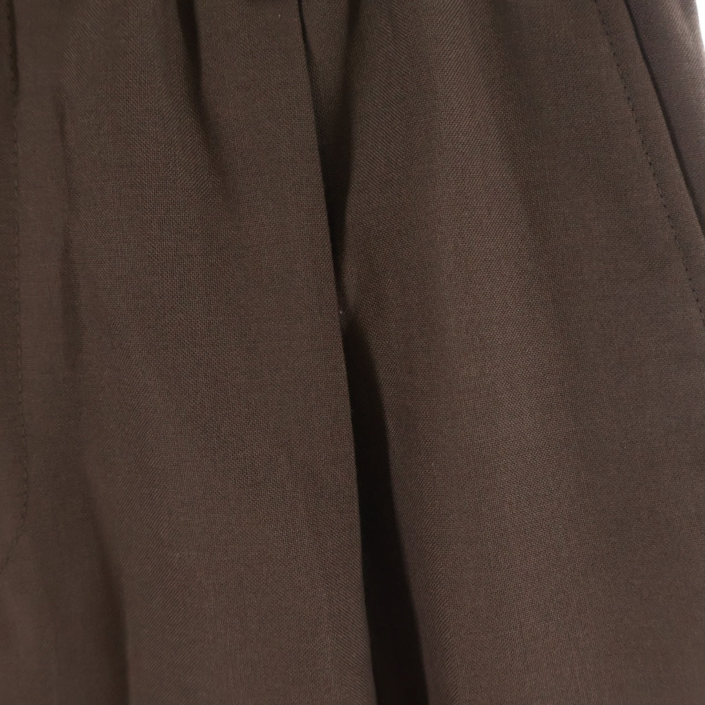 SUPREME(シュプリーム) 22SS Pleated Trouser プリーツ トラウザー イージーパンツ ブラウン SUPPTL031P