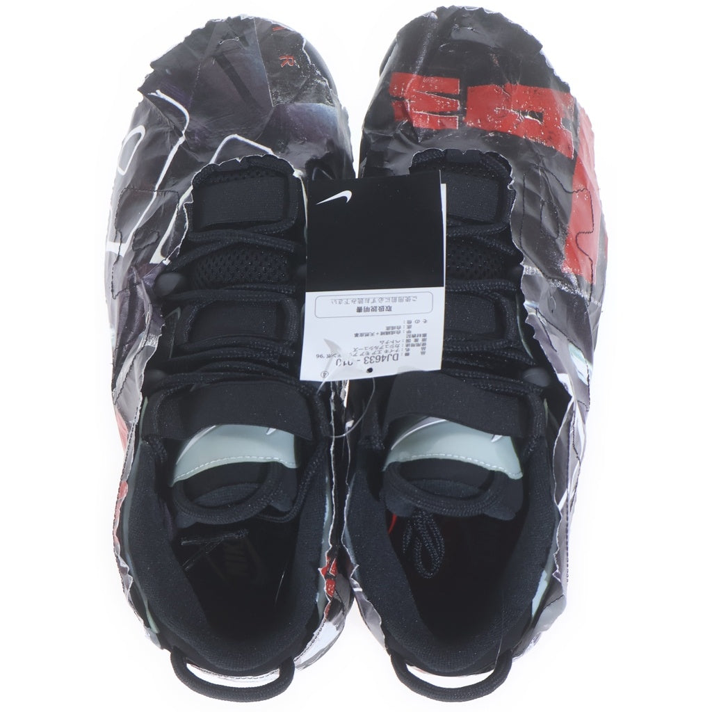NIKE(ナイキ) AIR MORE UPTEMPO 96 MADE YOU LOOK エア モア アップテンポ メイドユールック ハイカットスニーカー ブラック US9.5/27.5cm DJ4633-010