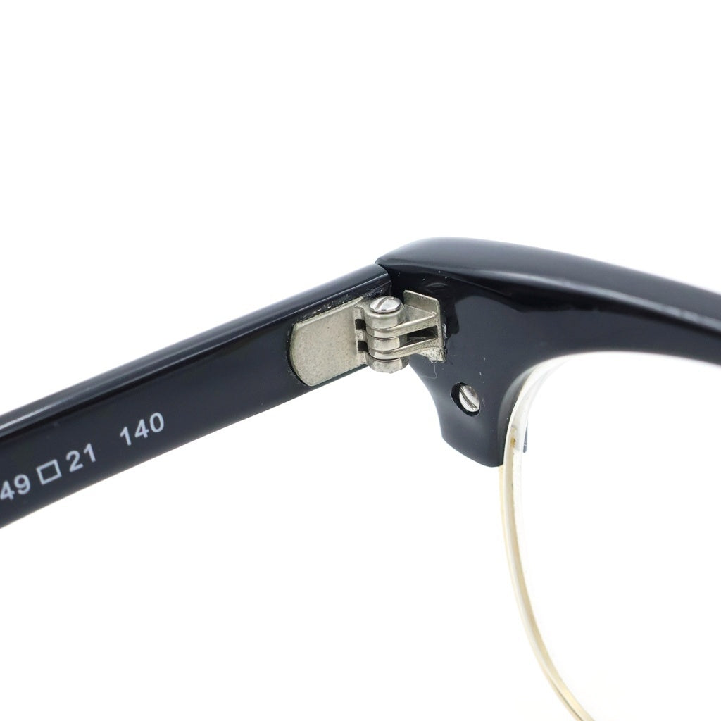 TOM FORD(トムフォード) サーモントブローフレーム アイウェア 眼鏡 ブラック/ゴールド TF5303