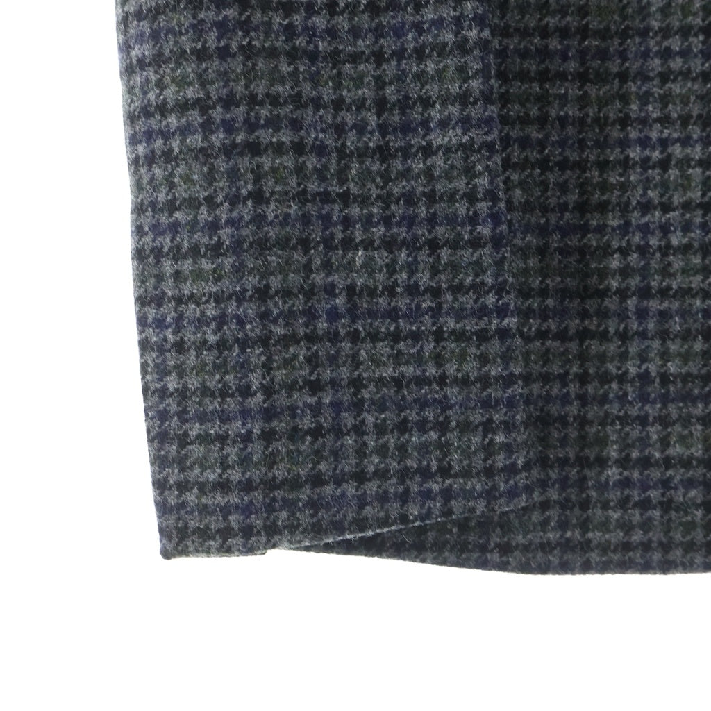 LOEWE(ロエベ) 24AW SINGLE BREASTED JACKET 千鳥格子 レーヨン混 シングルブレストジャケット グレー HSM1Y03W08