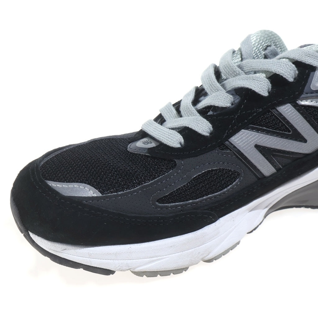 New Balance(ニューバランス) M990BK6 スウェード メッシュ ローカットスニーカー ブラック US8.5/26.5cm