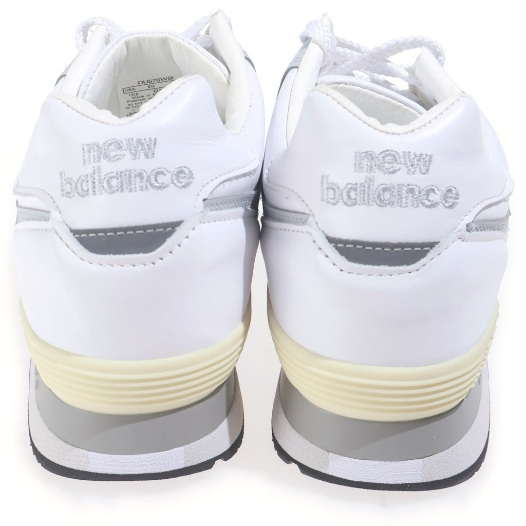 New Balance(ニューバランス) OU576WSI メイドインイングランド レザー ローカットスニーカー ホワイト