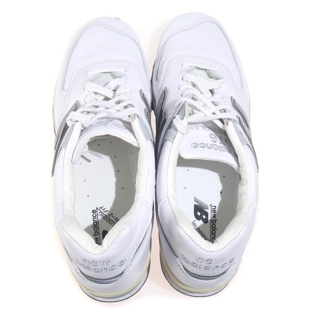 New Balance(ニューバランス) OU576WSI メイドインイングランド レザー ローカットスニーカー ホワイト