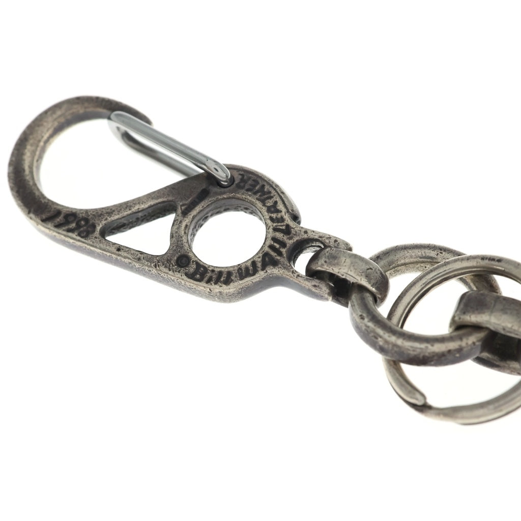 Bill Wall Leather/BWL(ビルウォールレザー) DOUBLE SKULL DAGGER KEY CHAIN ダブルスカルダガー キーチェーン シルバー