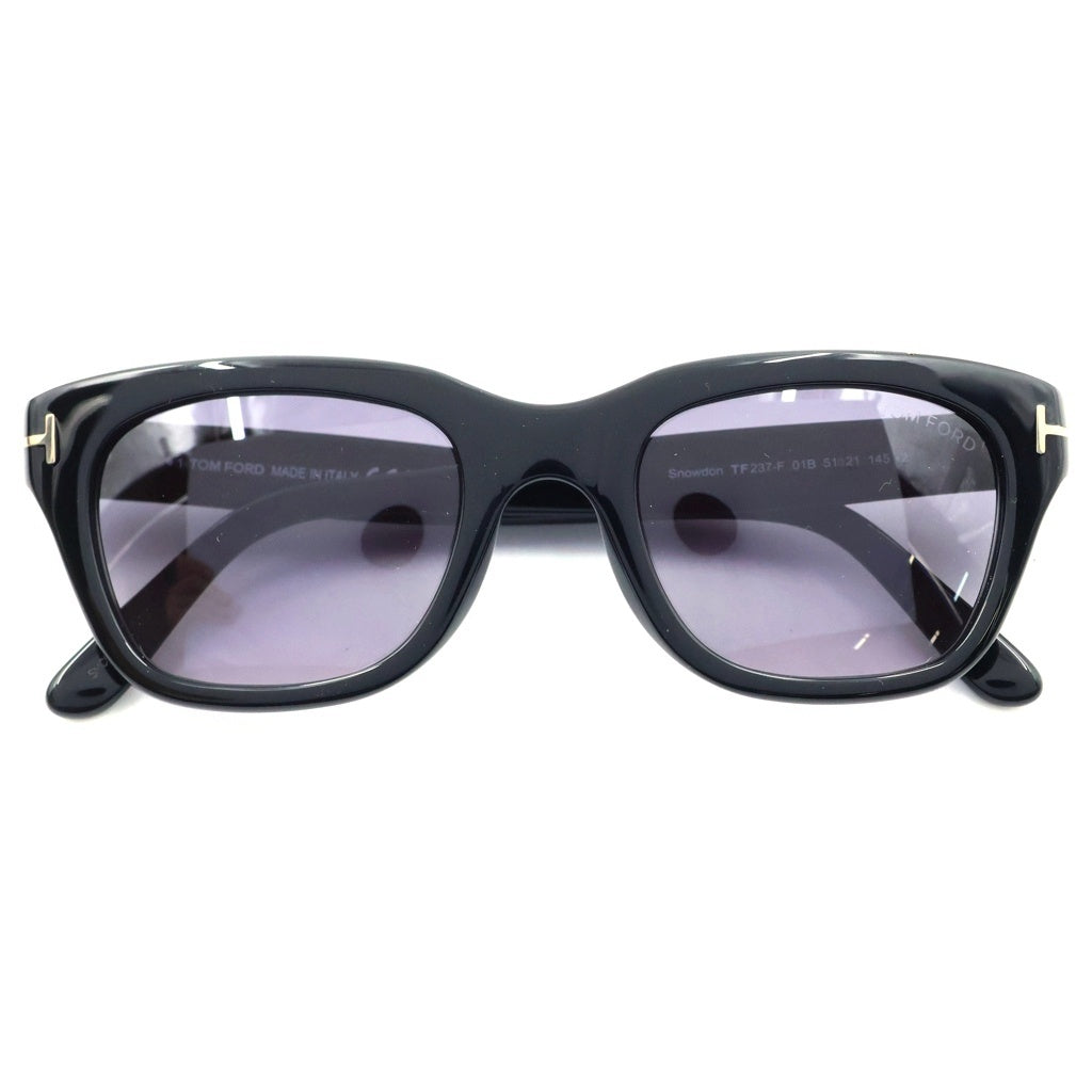 TOM FORD(トムフォード) SNOWDON スノードン ウェリントンフレーム カラーレンズ サングラス メガネ ブラック TF237-F