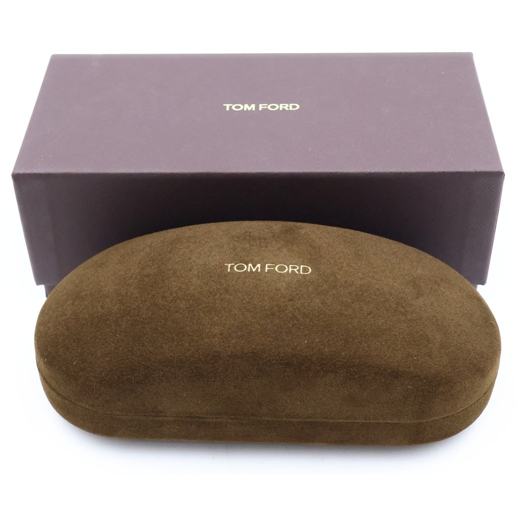 TOM FORD(トムフォード) アジアンフィット スクエアフレーム クリアレンズ サングラス メガネ ブラック TF6150-D-B