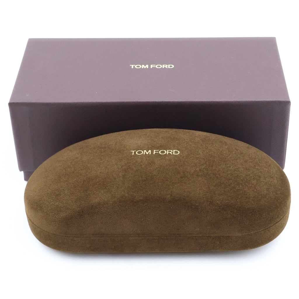 TOM FORD(トムフォード) アジアンフィット スクエアフレーム クリアレンズ サングラス メガネ ブラック TF6150-D-B