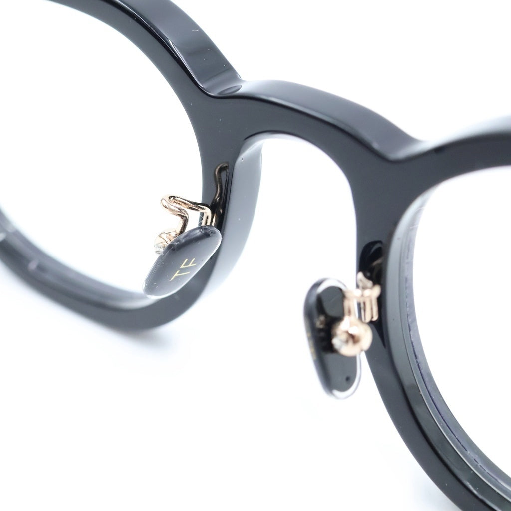 TOM FORD(トムフォード) アジアンフィット ウェリントンフレーム クリアレンズ サングラス メガネ ブラック TF6009-D-B