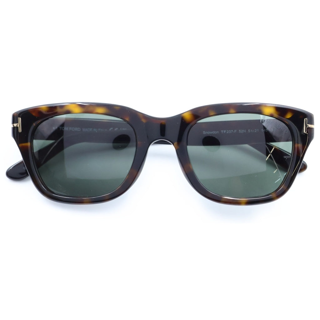 TOM FORD(トムフォード) SNOWDON スノードン ウェリントンフレーム カラーレンズ サングラス メガネ ブラウン TF237-F