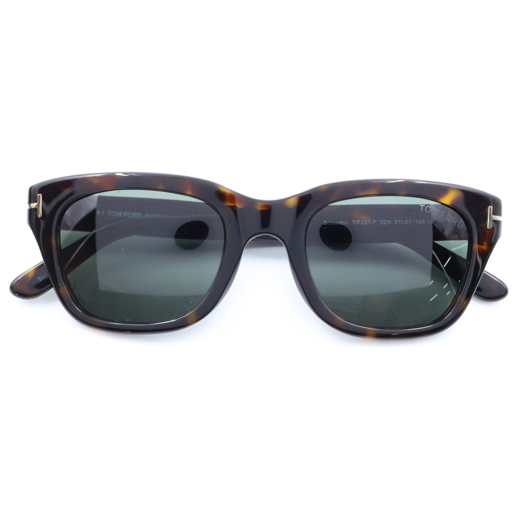 TOM FORD(トムフォード) SNOWDON スノードン ウェリントンフレーム カラーレンズ サングラス メガネ ブラウン TF237-F