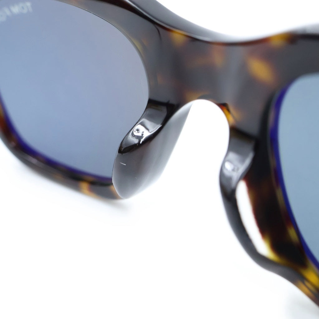 TOM FORD(トムフォード) SNOWDON スノードン ウェリントンフレーム カラーレンズ サングラス メガネ ブラウン TF237-F
