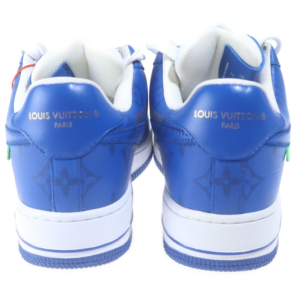 LOUIS VUITTON(ルイヴィトン) ×NIKE AIR FORCE 1 LOW by Virgil Abloh ナイキ エアフォース1 ヴァージルアブロー ローカットスニーカー ブルー/ホワイト