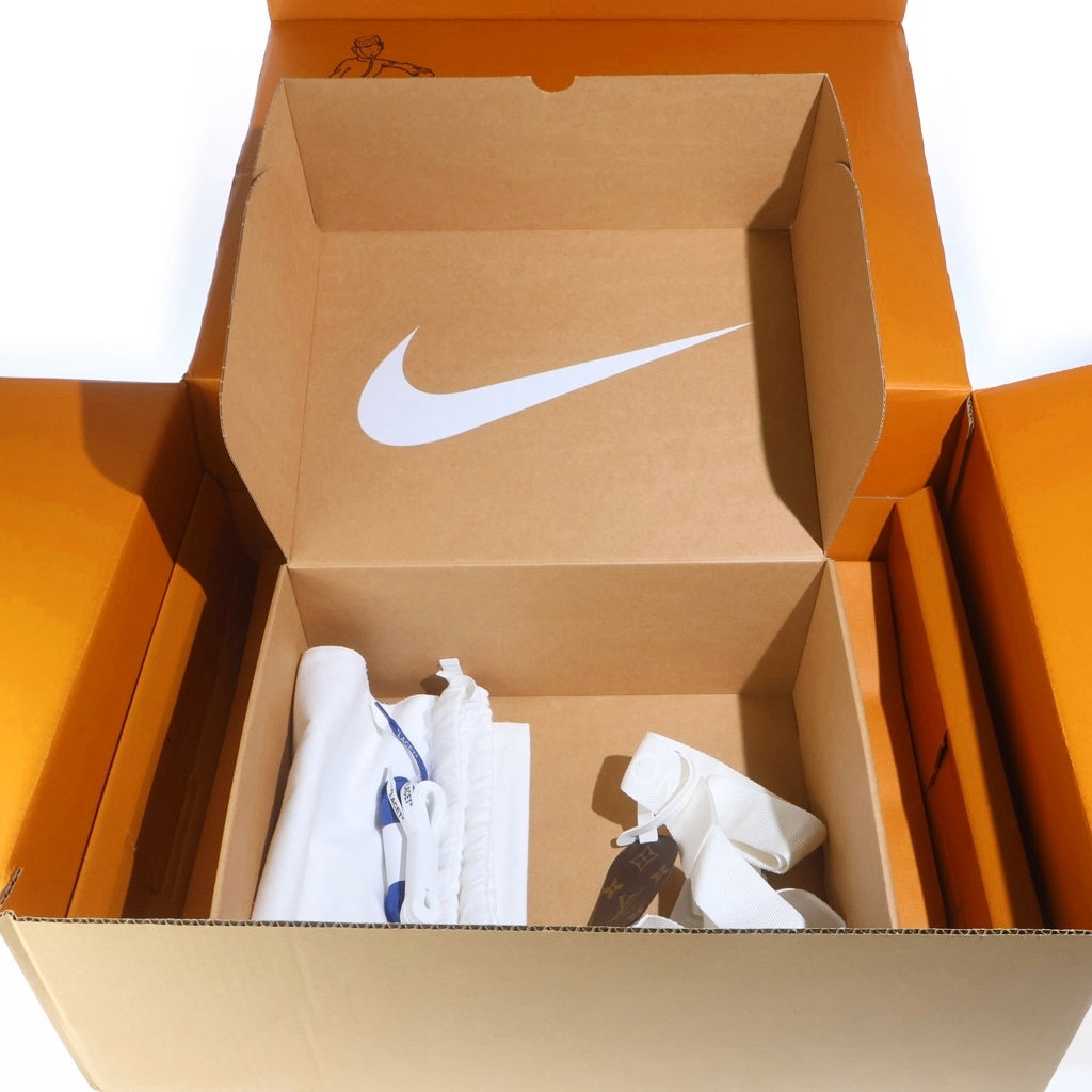 LOUIS VUITTON(ルイヴィトン) ×NIKE AIR FORCE 1 LOW by Virgil Abloh ナイキ エアフォース1 ヴァージルアブロー ローカットスニーカー ブルー/ホワイト