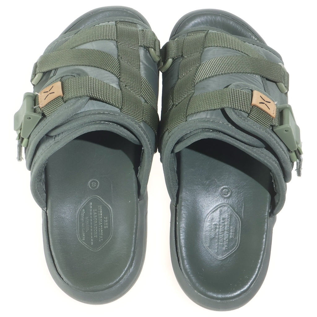 VISVIM(ヴィスヴィム) 25SS CHRISTO クリスト Vibramソール ナイロン サンダル カーキ