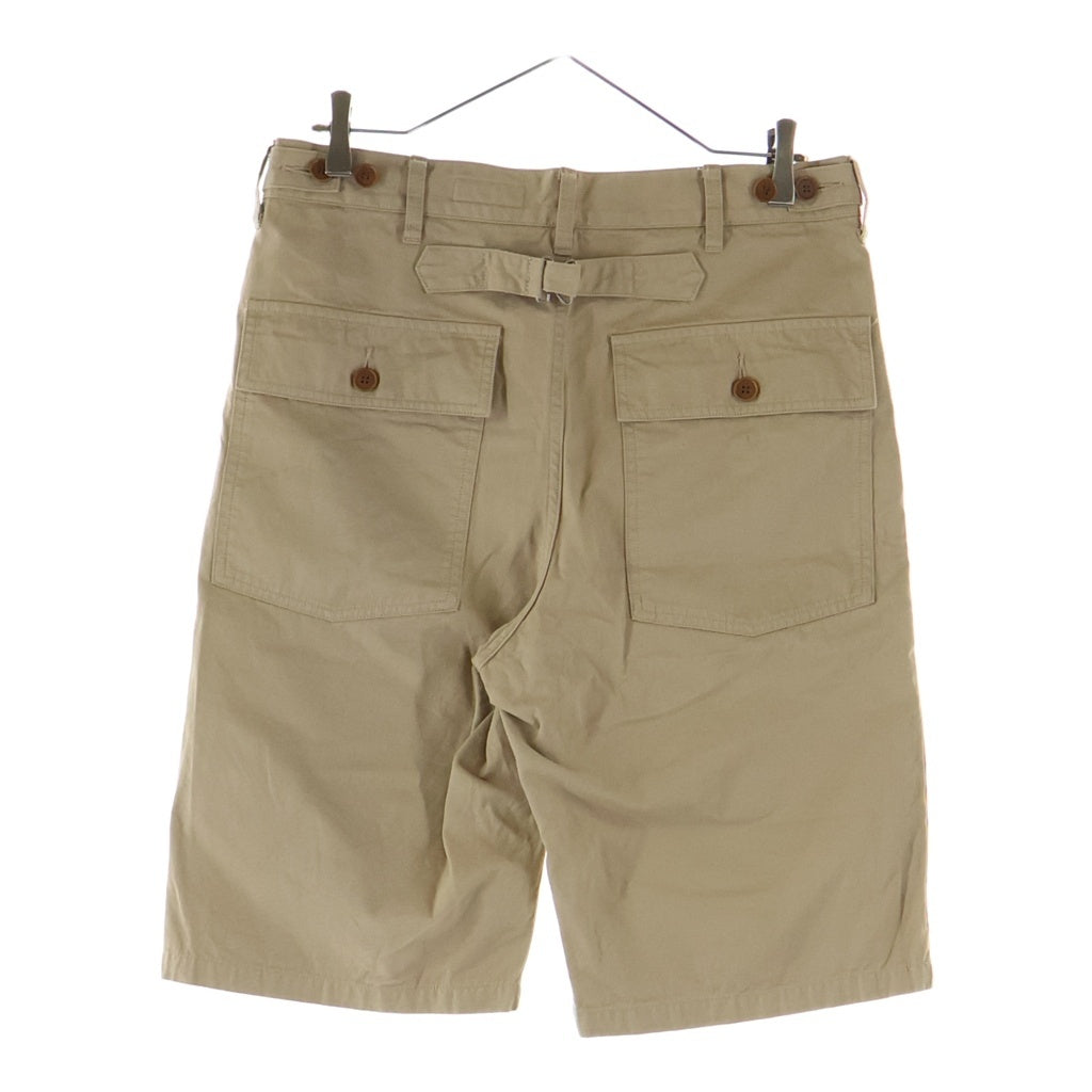 VISVIM(ヴィスヴィム) 22SS ALDA SHORTS アルダ シンチバック ショーツ ハーフパンツ ベージュ 0122105008013