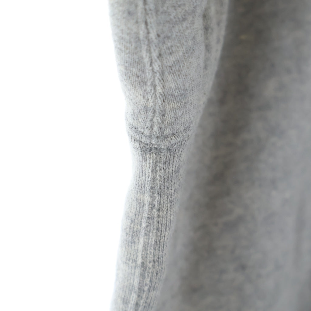 VISVIM(ヴィスヴィム) 25AW JUMBO SB SWEAT L/S N.D. ジャンボ エスビー クルーネックスウェット トレーナー グレー/ブラウン 0125405010004