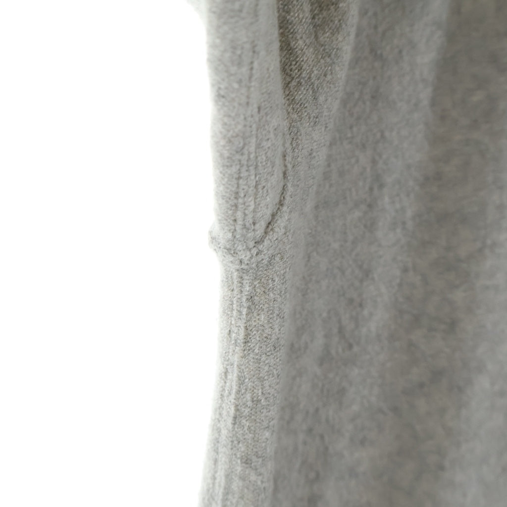 VISVIM(ヴィスヴィム) 22SS SELMER LONG CARDIGAN C/WS PILE セルマー ロング カーディガン グレー 0122105010023