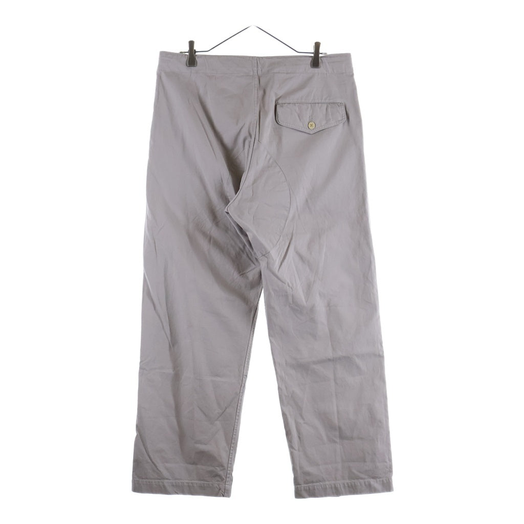 VISVIM(ヴィスヴィム) 26SS SHARMA MIL PANTS シャルマ ミル ドローストリング ワークパンツ ライトグレー 0126105008012