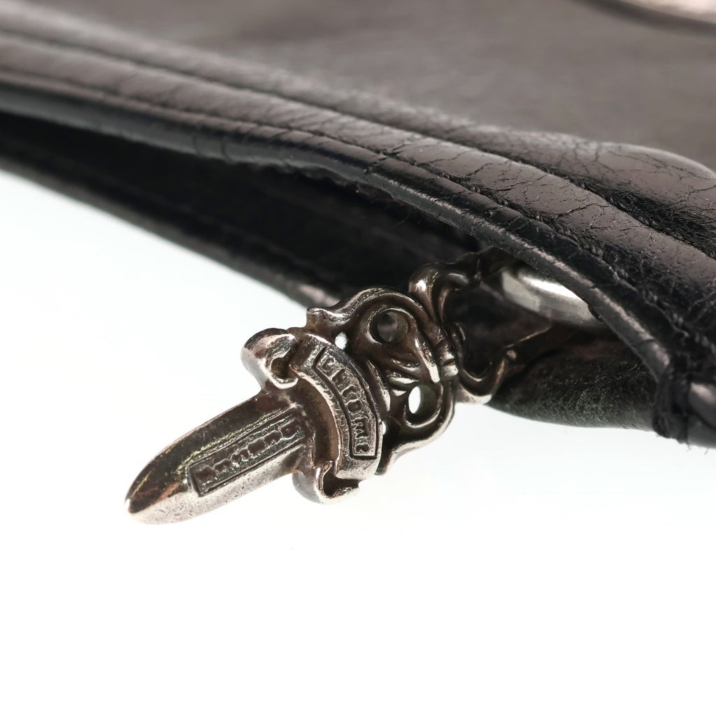 CHROME HEARTS(クロムハーツ) ZPR CHNG 3×4 チェンジパース ジッパーチェンジパース コインケース ブラック/シルバー