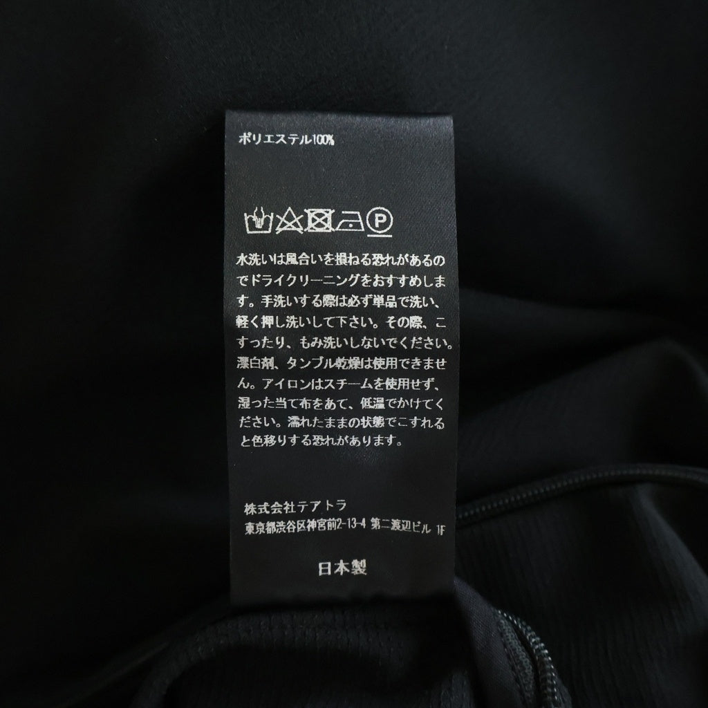 TEATORA(テアトラ) Wallet JKT SM ソロモジュール 2Bシングルテーラード ウォレットジャケット ブラック TT-204-SM