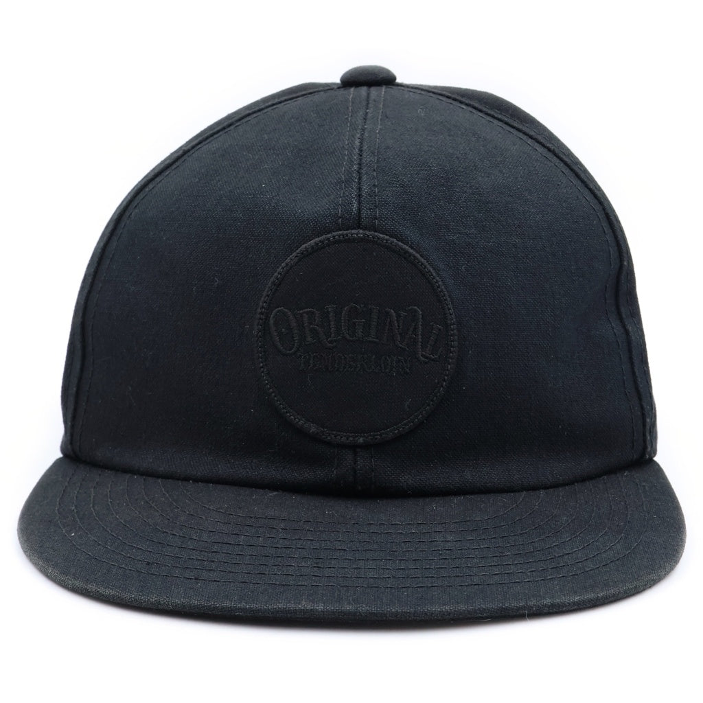 TENDERLOIN(テンダーロイン) TRUCKER CAP フロントロゴパッチ コットン トラッカーキャップ 帽子 ブラック
